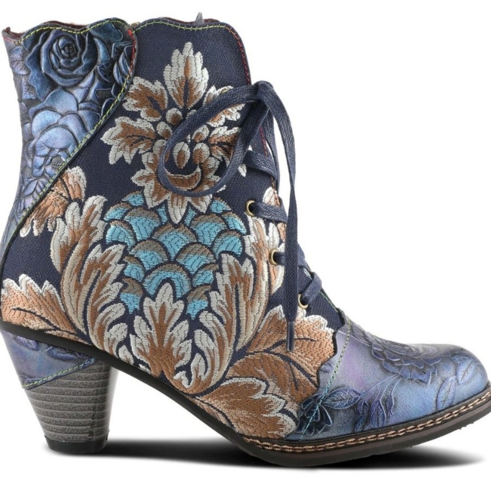 L'ARTISTE Siren Heeled Boots Size 8.5 (39) - Picture 7 of 8